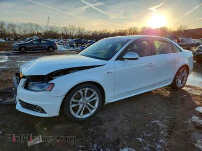 2012 Audi S4/RS4 Premium Plus, white — VIN WAUBGAFLXCA115812, Copart