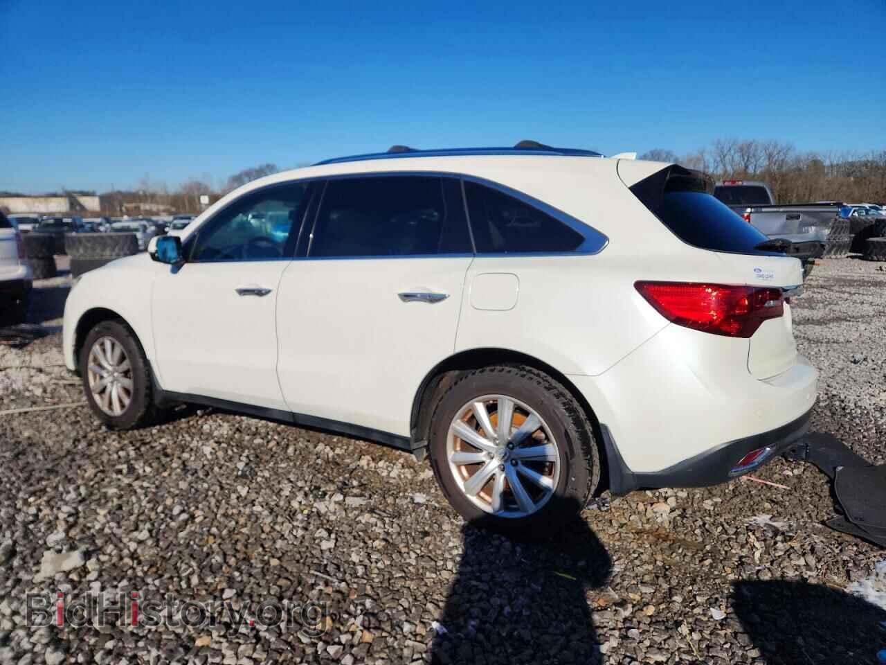2014 ACURA MDX - VIN: 5FRYD3H49EB008783 - Фото 2