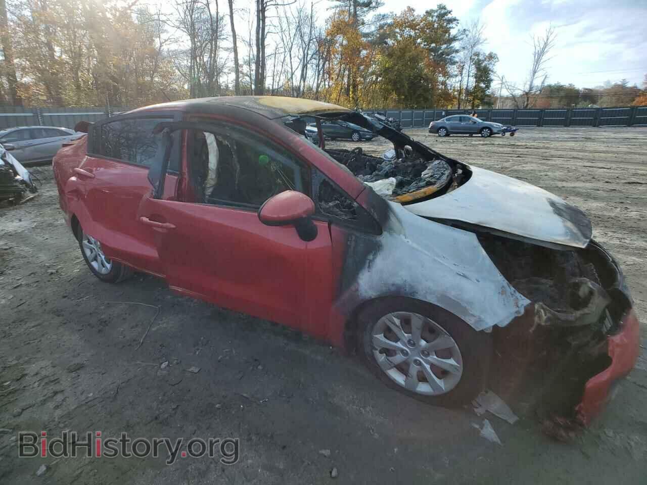 2013 KIA RIO - VIN: KNADM4A34D6240688 - Фото 4