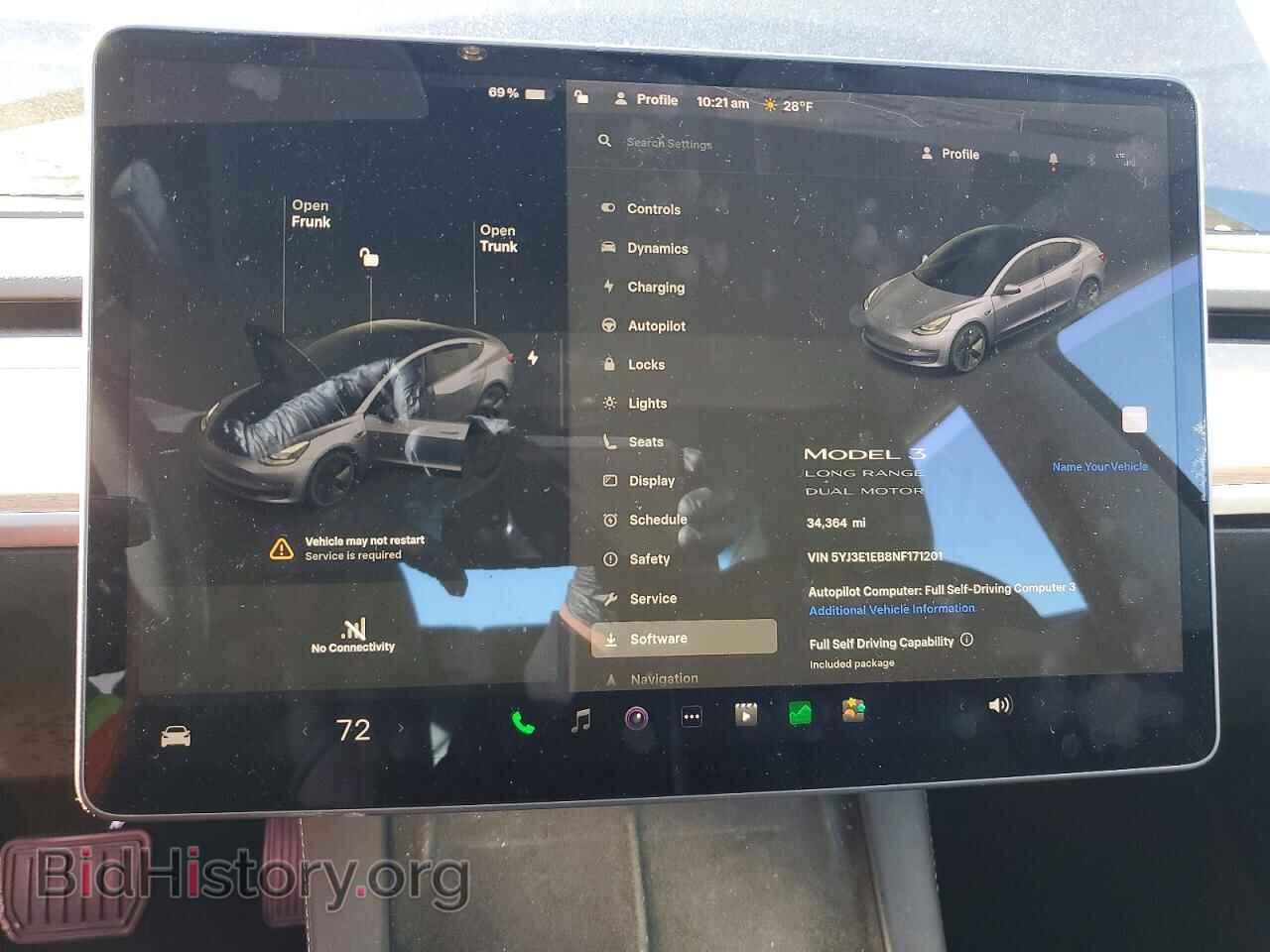 2022 TESLA MODEL 3 - VIN: 5YJ3E1EB8NF171201 - Photo 9
