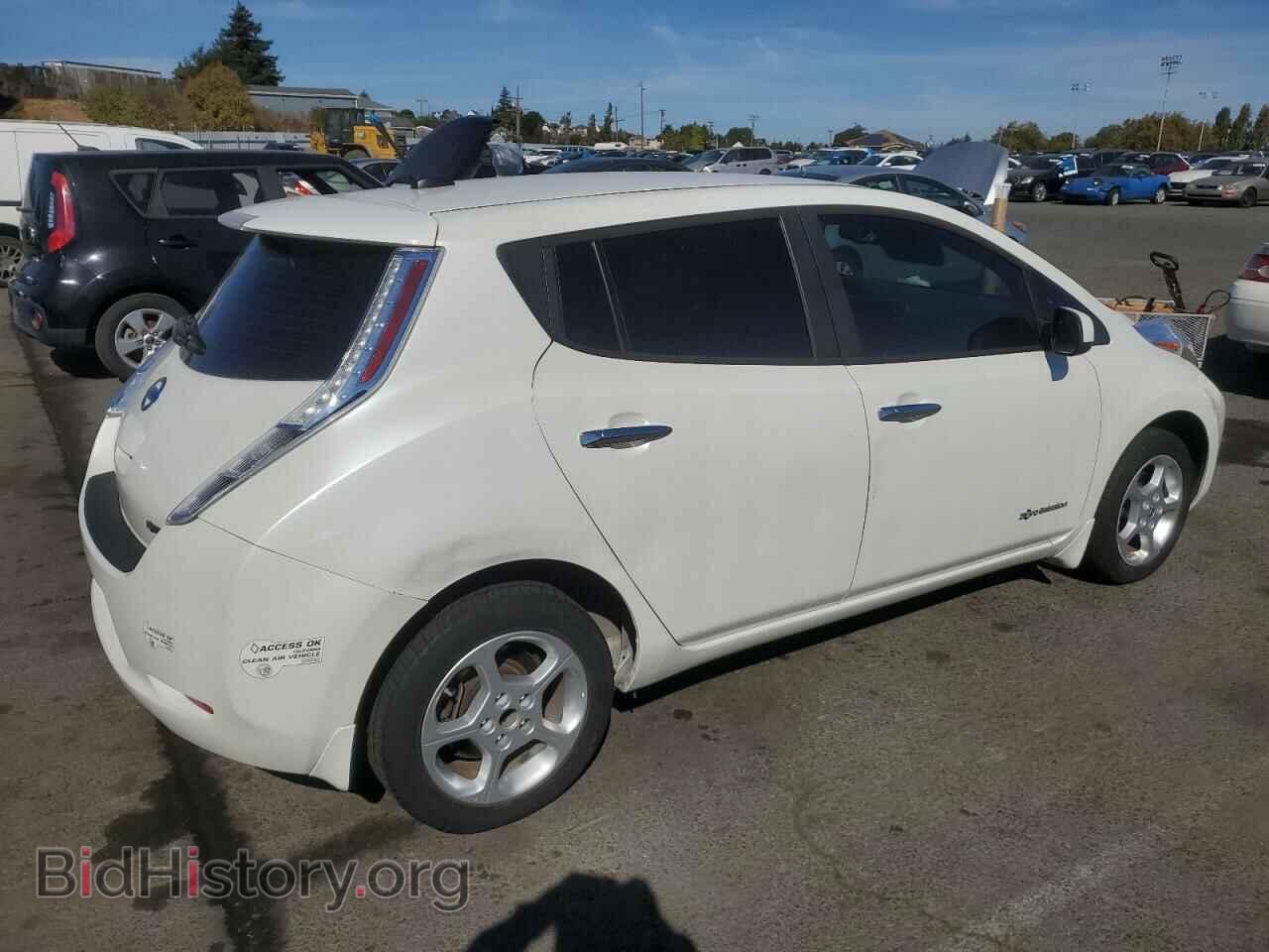 2013 NISSAN LEAF - VIN: 1N4AZ0CP8DC407609 - Фото 3