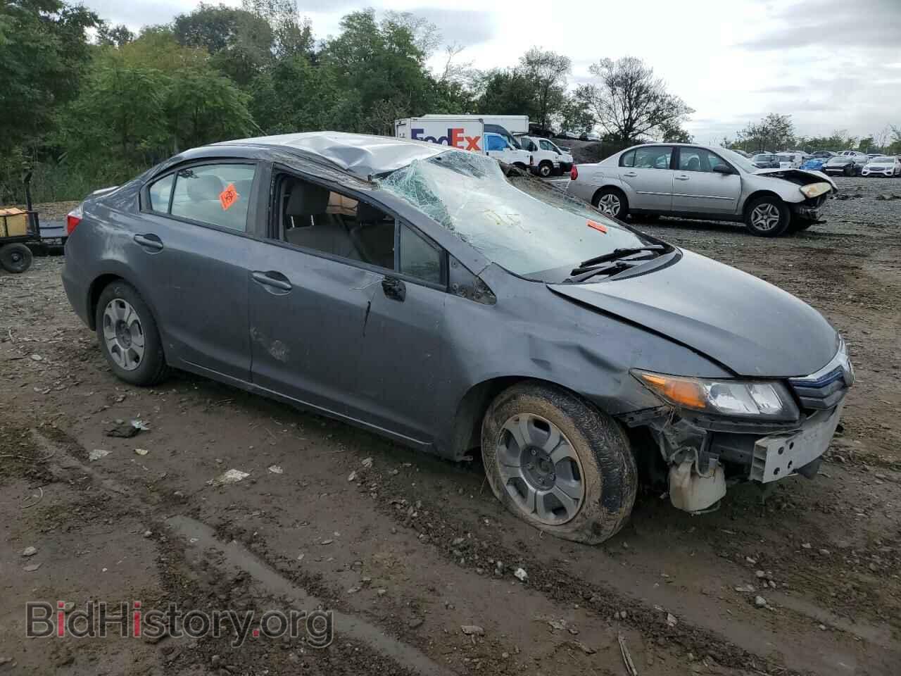 2012 HONDA CIVIC - VIN: JHMFB4F34CS005898 - Фото 4