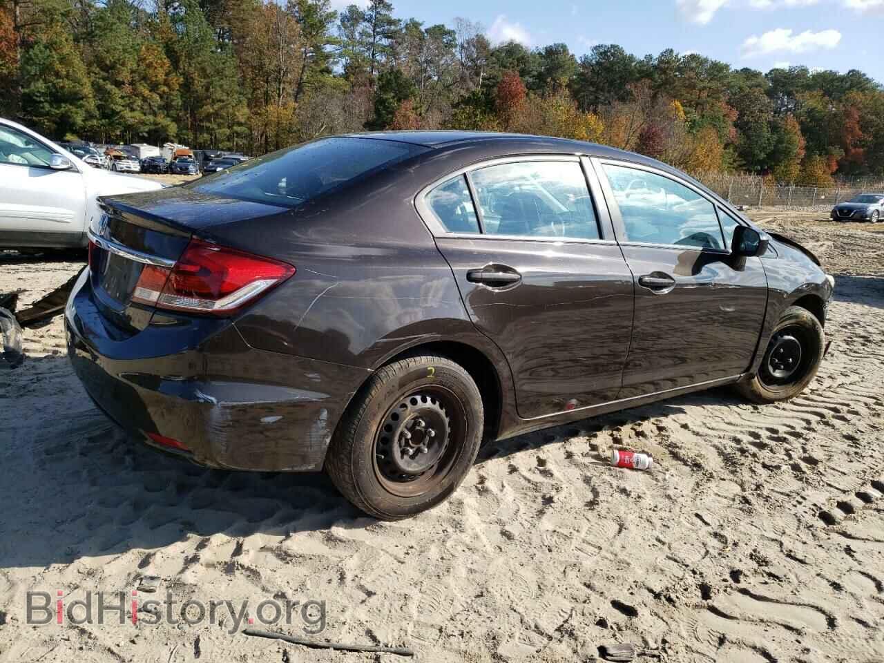 2014 HONDA CIVIC - VIN: 2HGFB2F54EH503666 - Фото 3