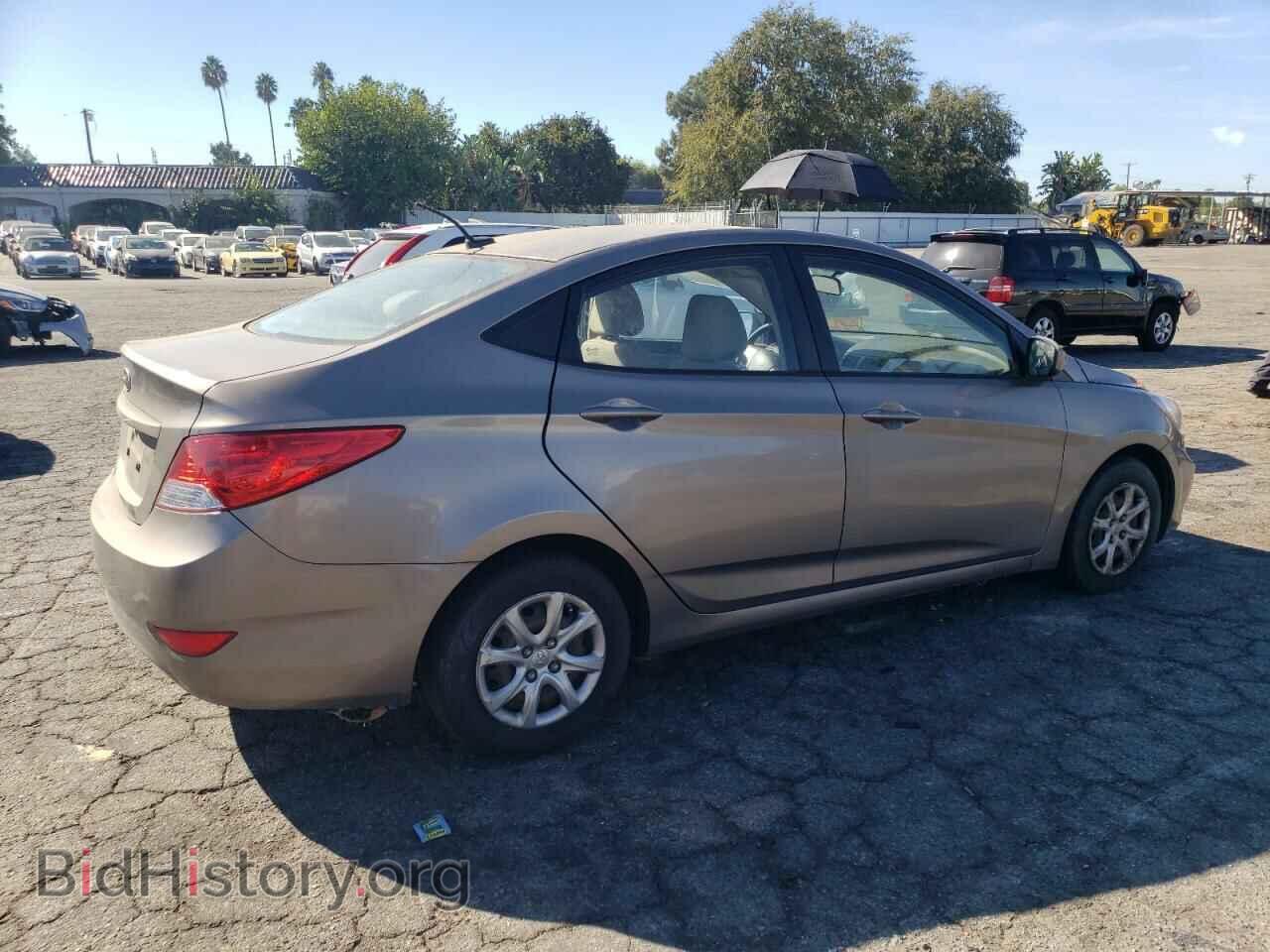 2013 HYUNDAI ACCENT - VIN: KMHCT4AE7DU538405 - Фото 3
