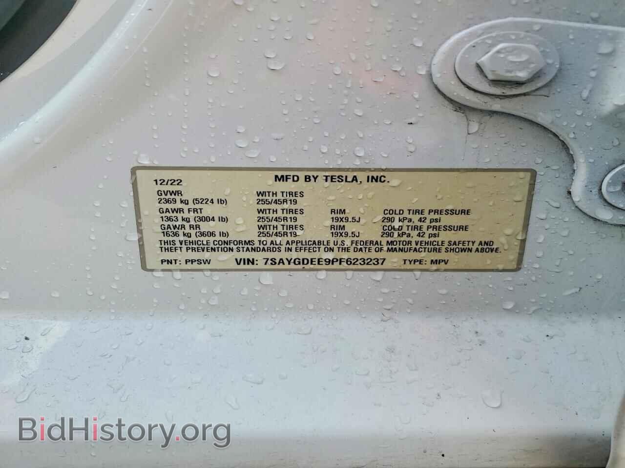 2023 TESLA MODEL Y - VIN: 7SAYGDEE9PF623237 - Фото 12