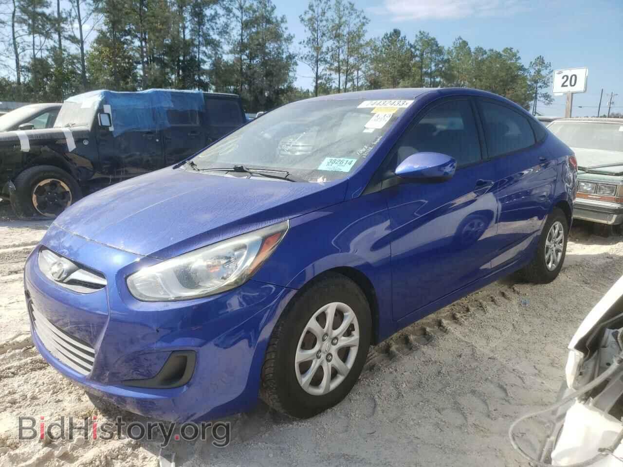 Photo KMHCT4AE6DU500258 - HYUNDAI ACCENT 2013