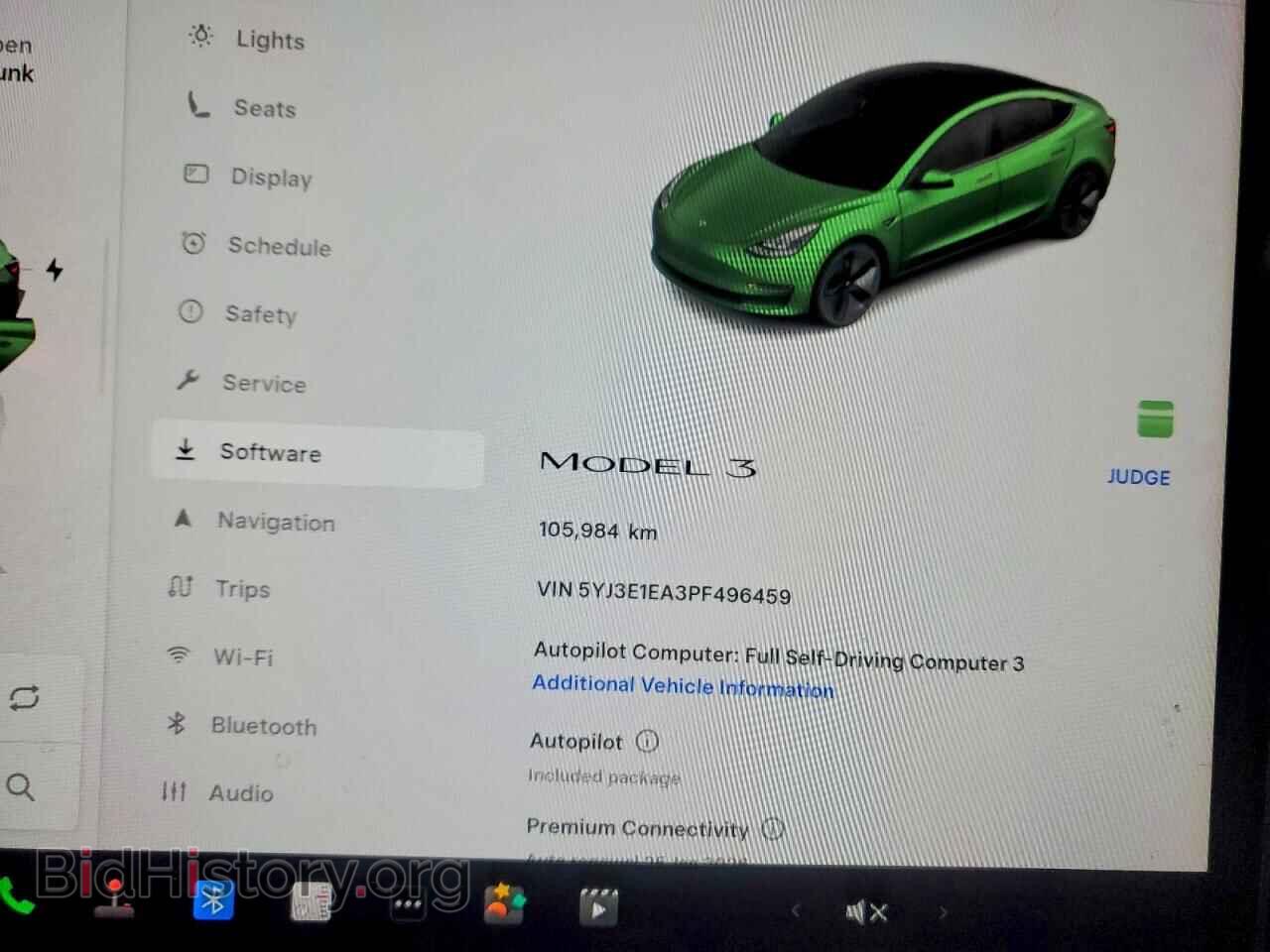 2023 TESLA MODEL 3 - VIN: 5YJ3E1EA3PF496459 - Photo 9