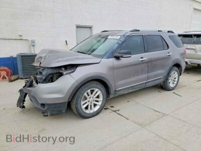 2013 Ford EXPLORER XLT, серый — VIN 1FM5K8D88DGC44776, Copart