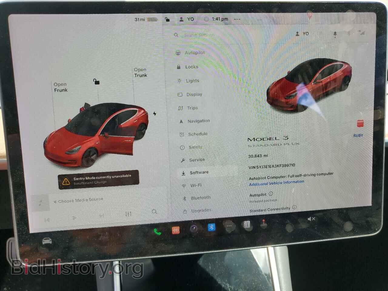2019 TESLA MODEL 3 - VIN: 5YJ3E1EA3KF399710 - Фото 9