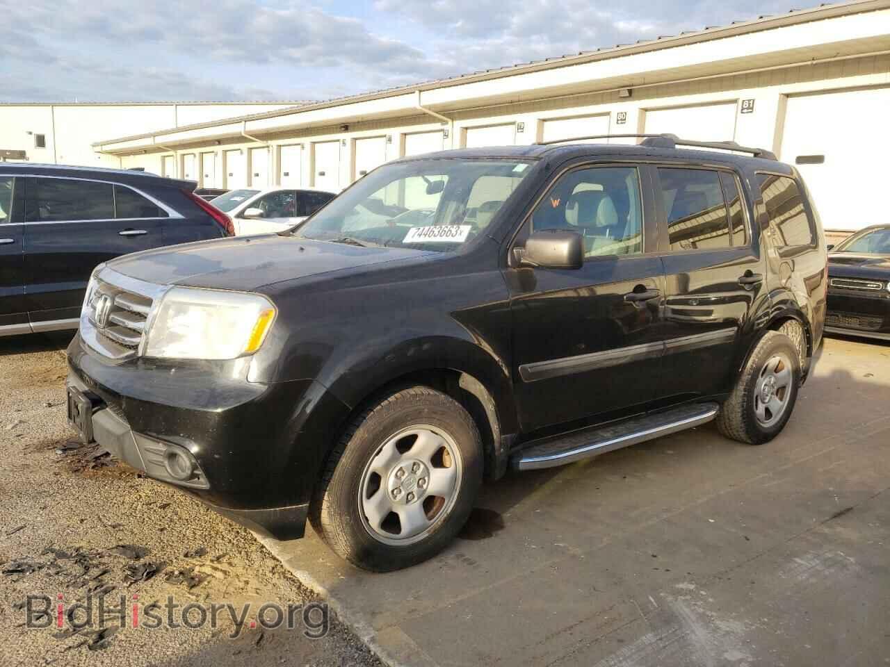 Фотография 5FNYF4H25DB079610 - HONDA PILOT 2013