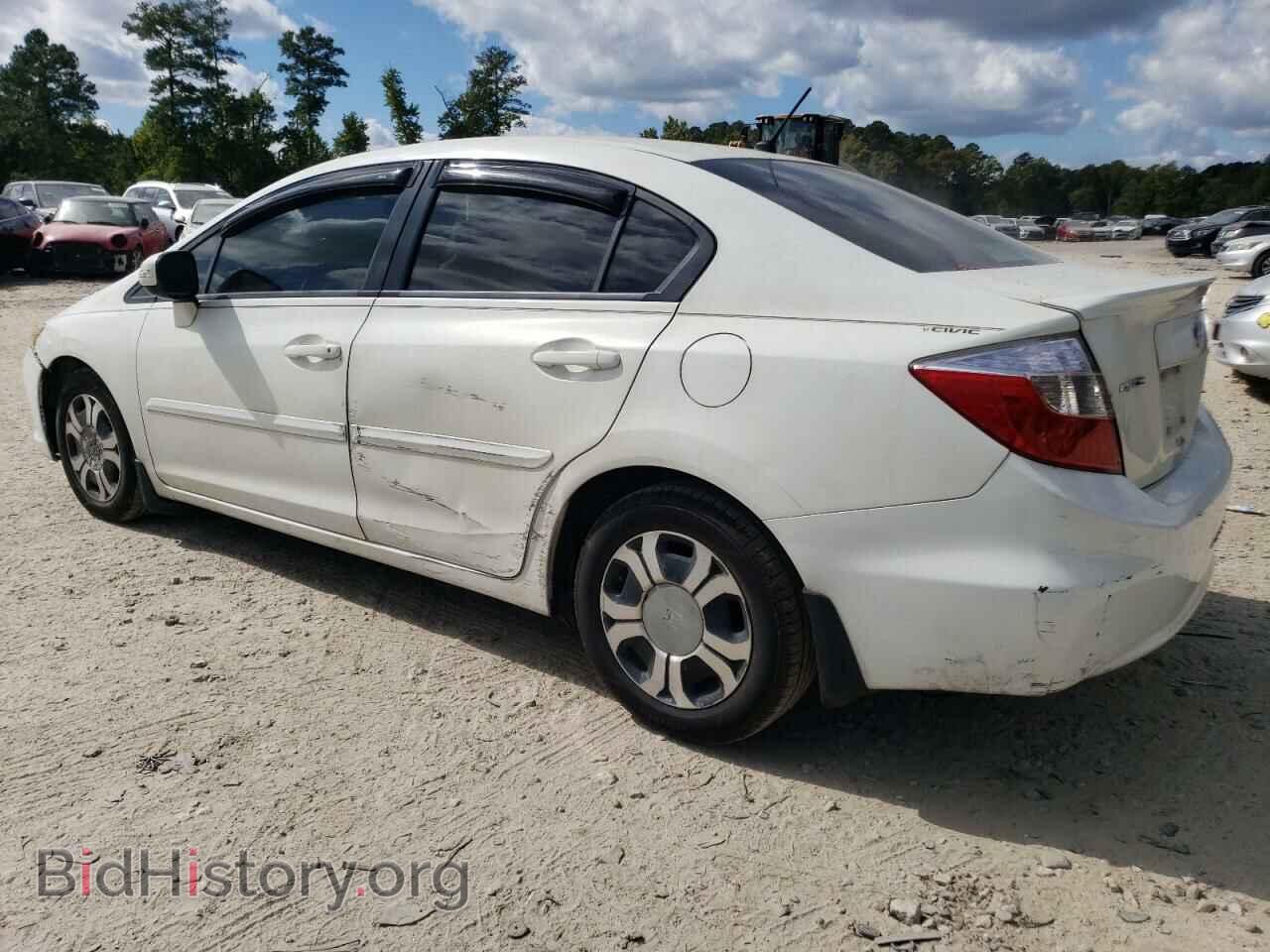 2012 HONDA CIVIC - VIN: JHMFB4F24CS001745 - Фото 2