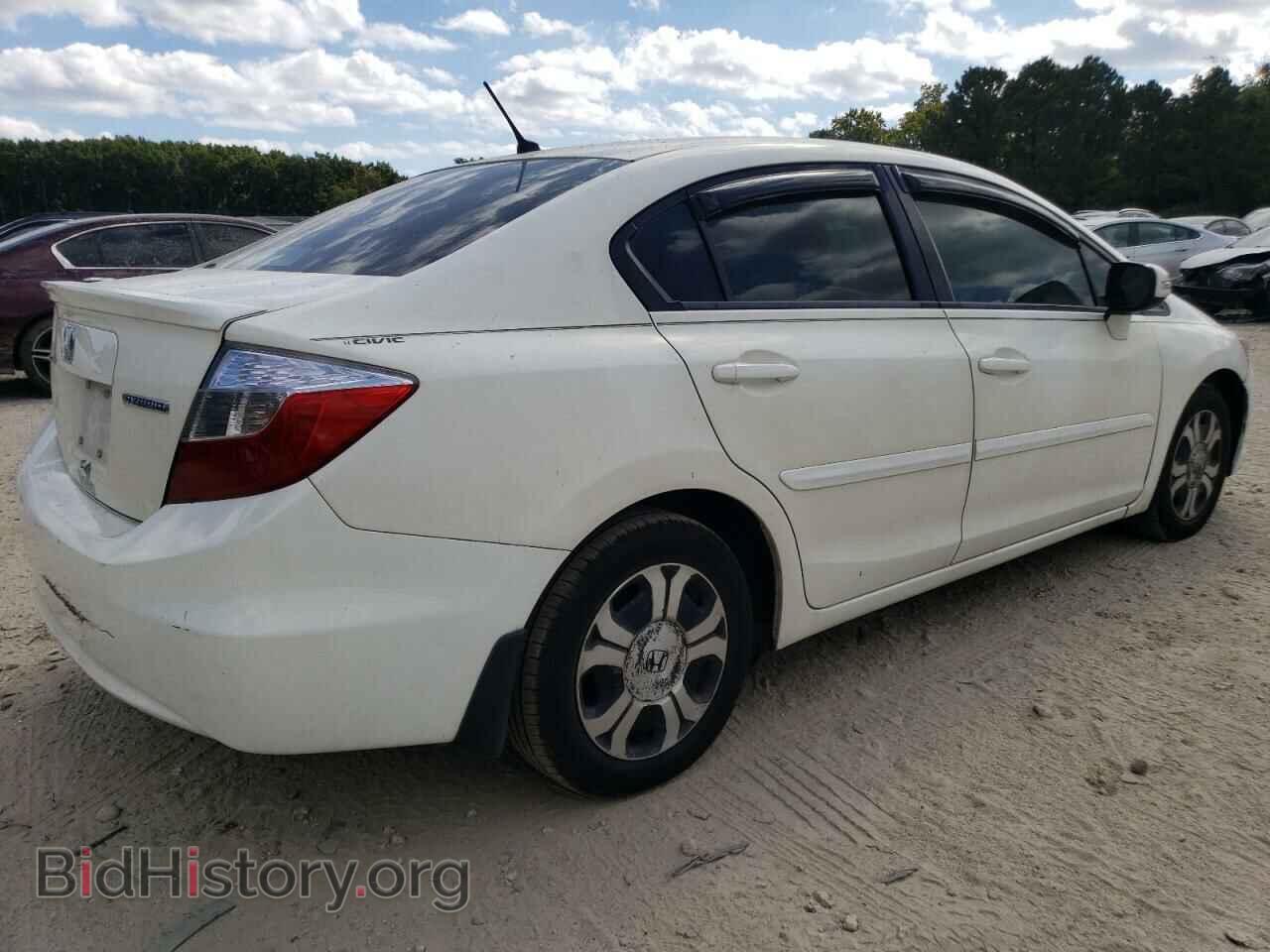 2012 HONDA CIVIC - VIN: JHMFB4F24CS001745 - Фото 3