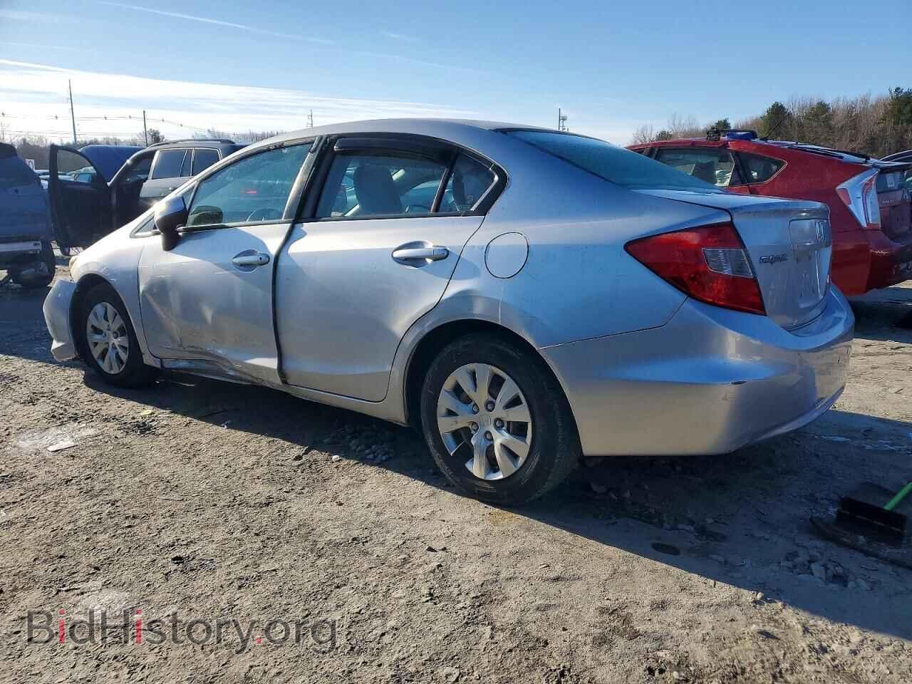 2012 HONDA CIVIC - VIN: 2HGFB2F57CH612913 - Фото 2