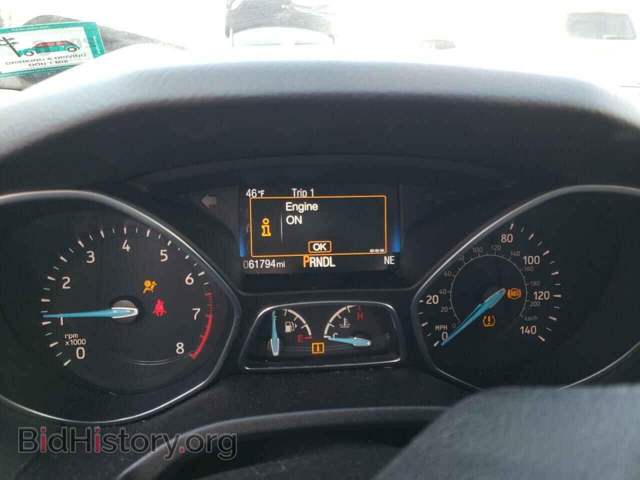 2015 FORD FOCUS - VIN: 1FADP3K23FL358266 - Фото 9