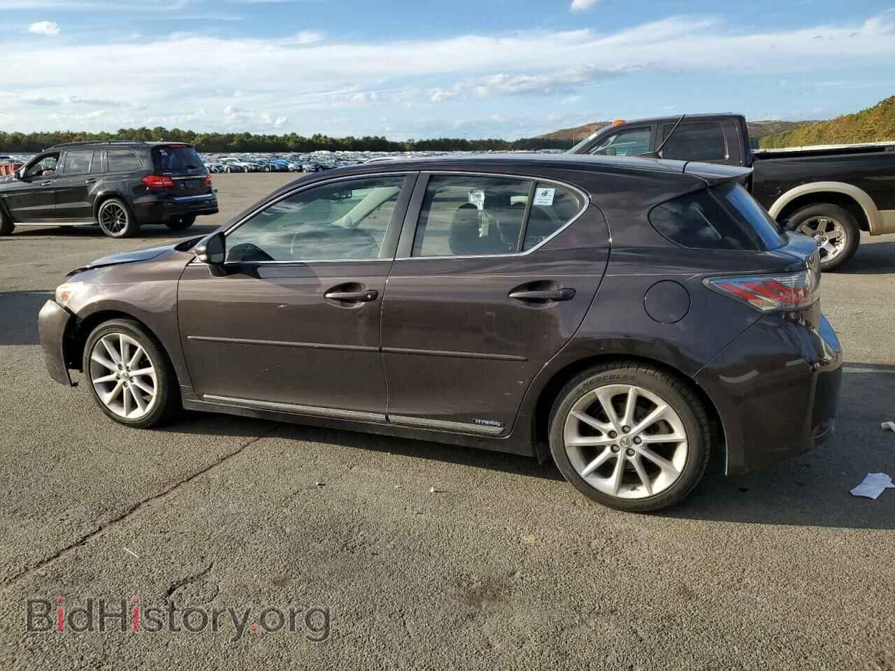 2012 LEXUS CT 200 - VIN: JTHKD5BH4C2063302 - Фото 2
