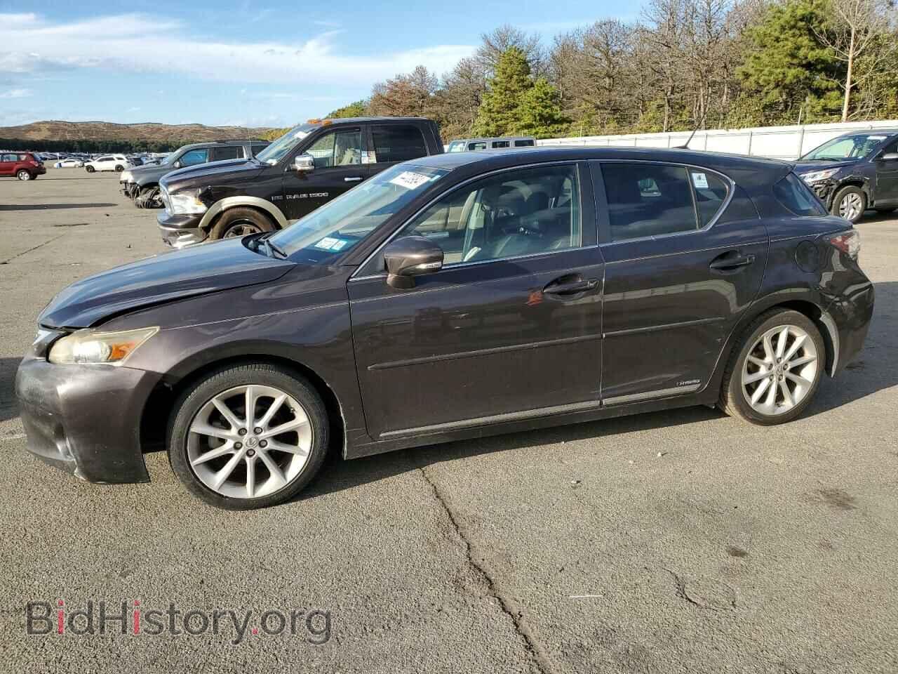 2012 LEXUS CT 200 - VIN: JTHKD5BH4C2063302 - Фото 4