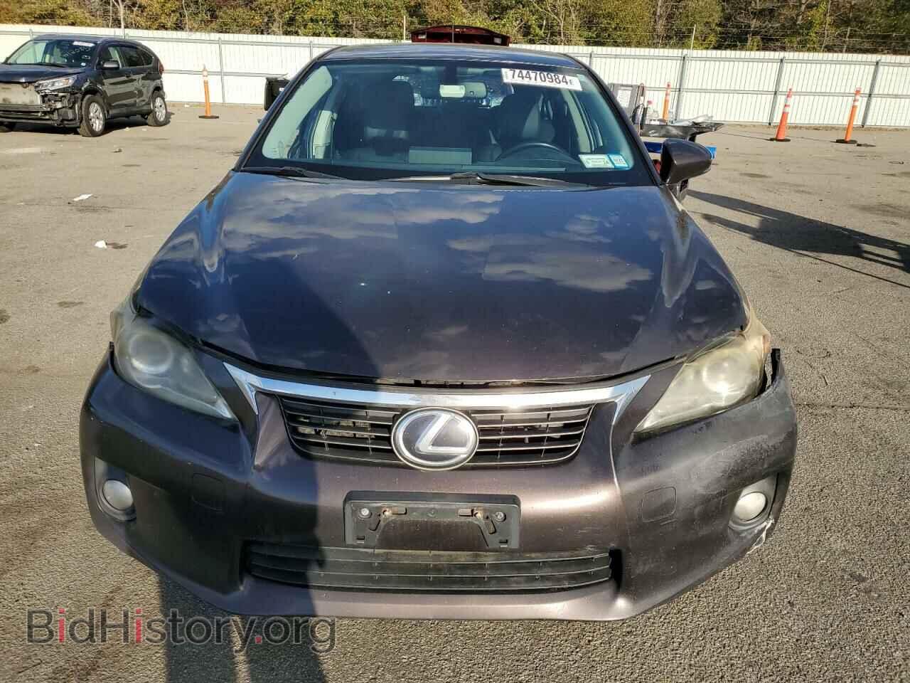 2012 LEXUS CT 200 - VIN: JTHKD5BH4C2063302 - Фото 5
