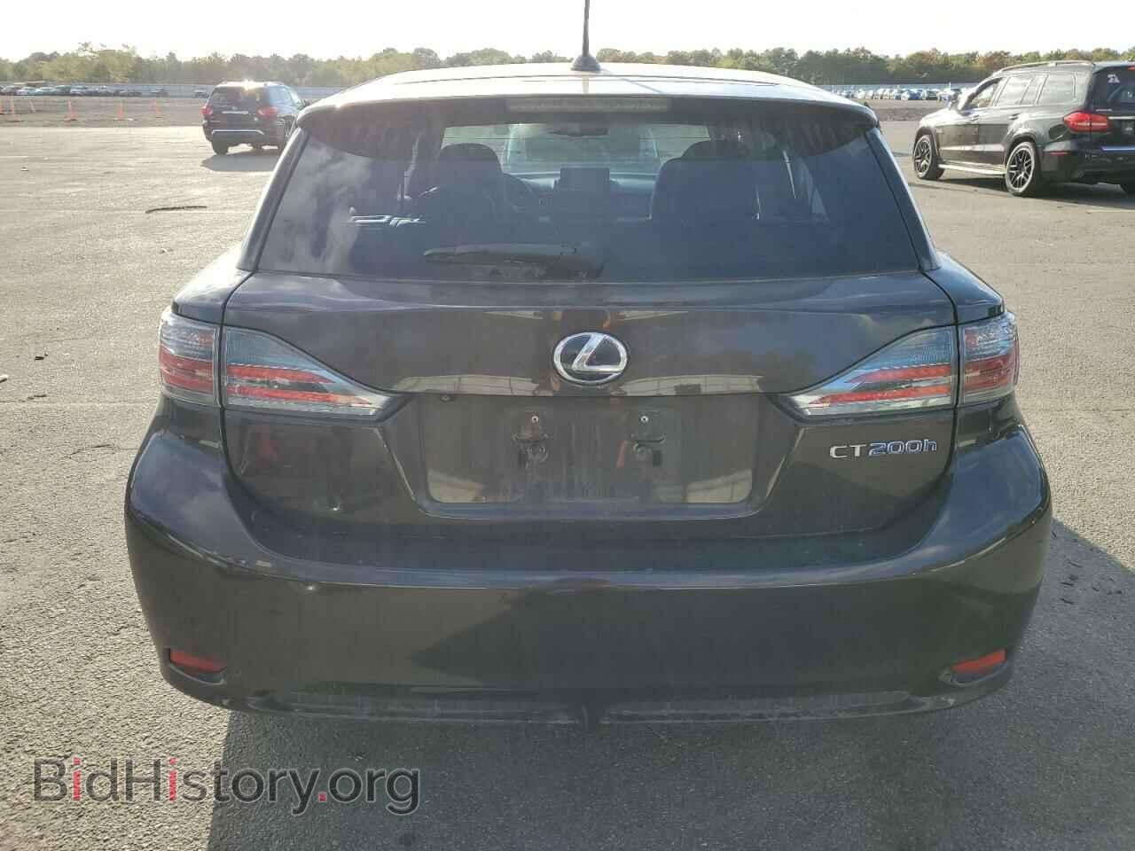 2012 LEXUS CT 200 - VIN: JTHKD5BH4C2063302 - Фото 6