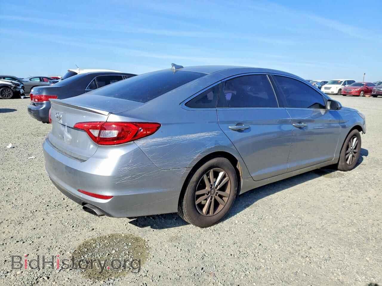 2017 HYUNDAI SONATA - VIN: 5NPE24AF5HH483834 - Фото 3