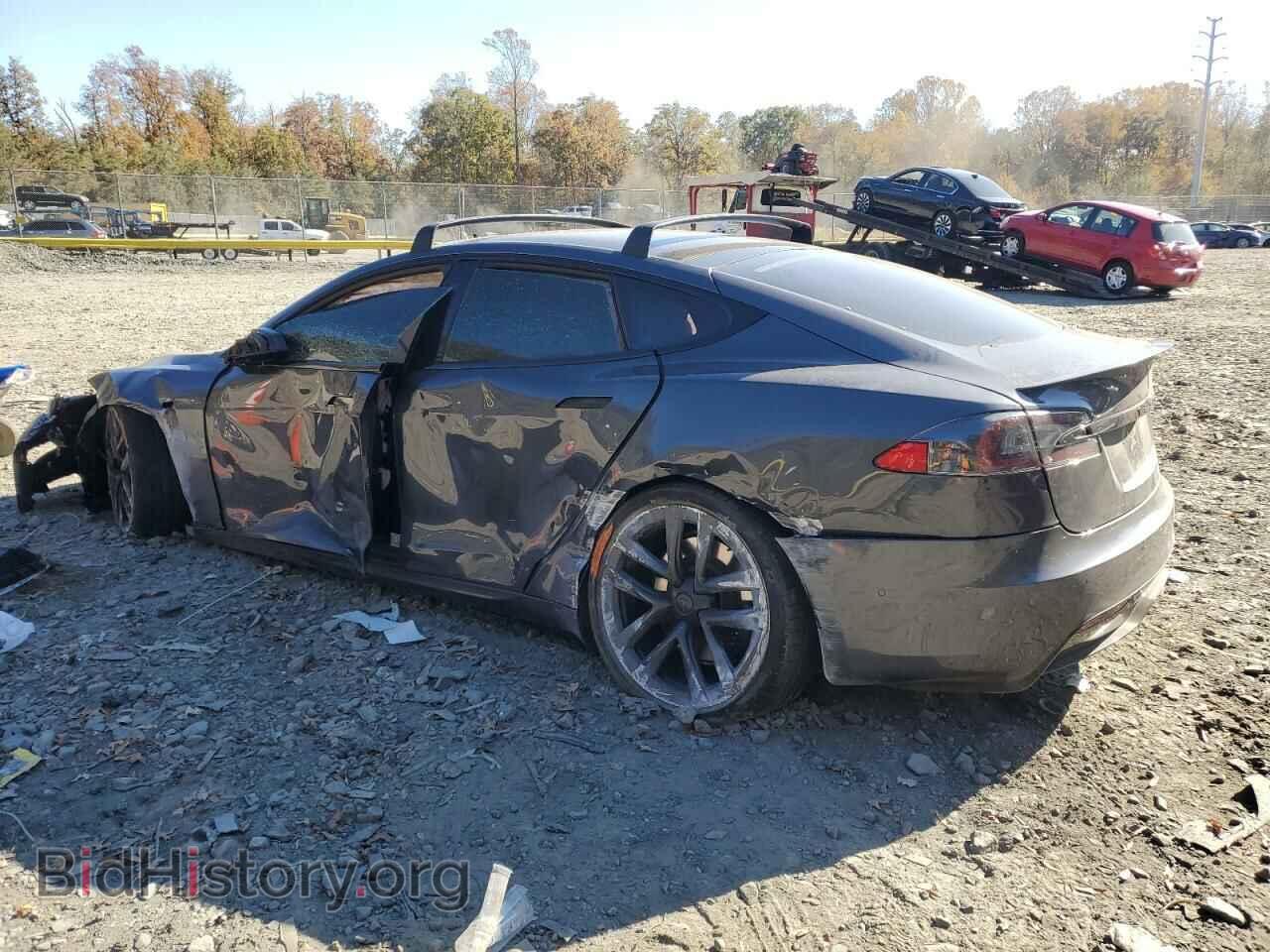 2021 TESLA MODEL S - VIN: 5YJSA1E67MF435324 - Фото 2