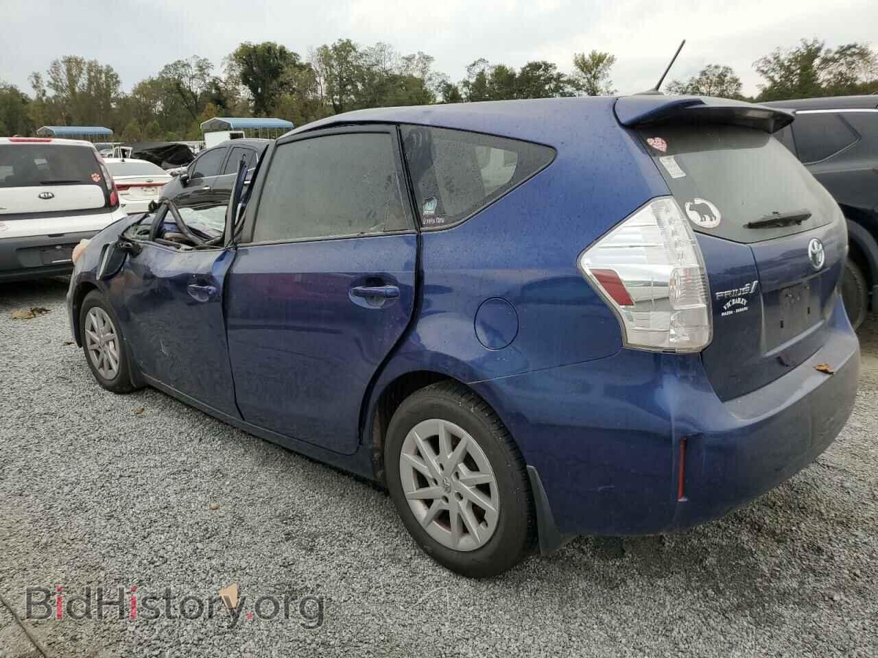 2012 TOYOTA PRIUS - VIN: JTDZN3EU4C3127424 - Фото 2