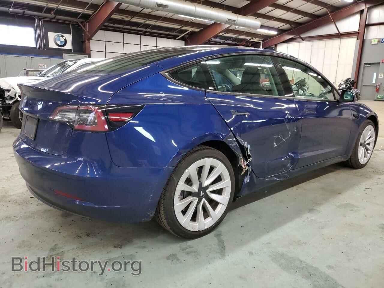 2022 TESLA MODEL 3 - VIN: 5YJ3E1EA3NF370454 - Photo 3
