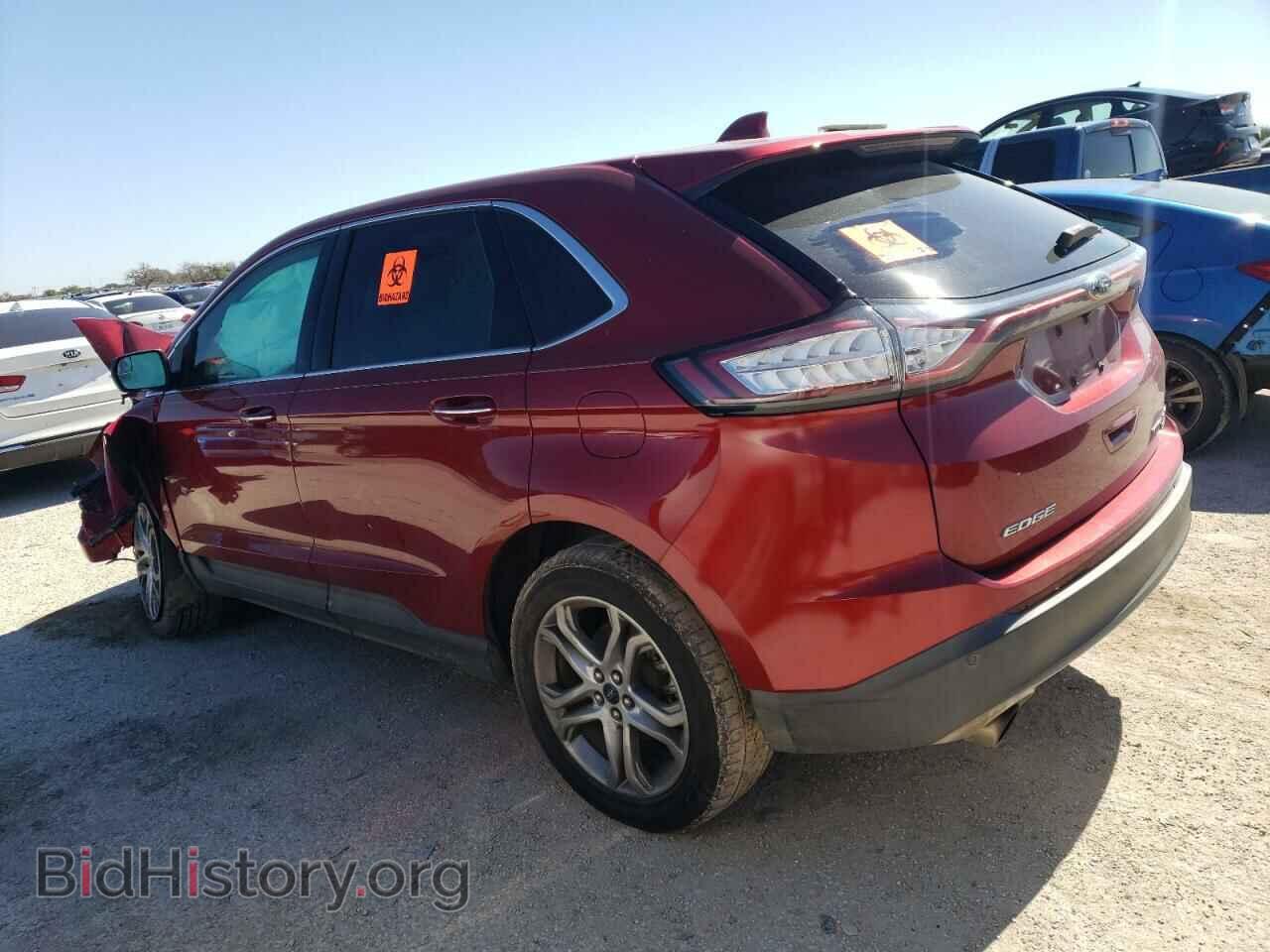 2015 FORD EDGE - VIN: 2FMTK4K90FBC11633 - Photo 2