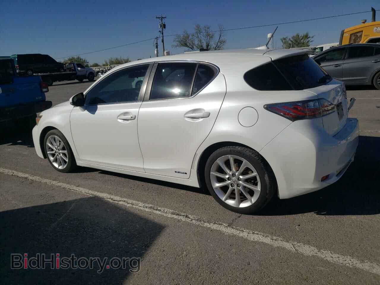 2012 LEXUS CT 200 - VIN: JTHKD5BH6C2086600 - Фото 2