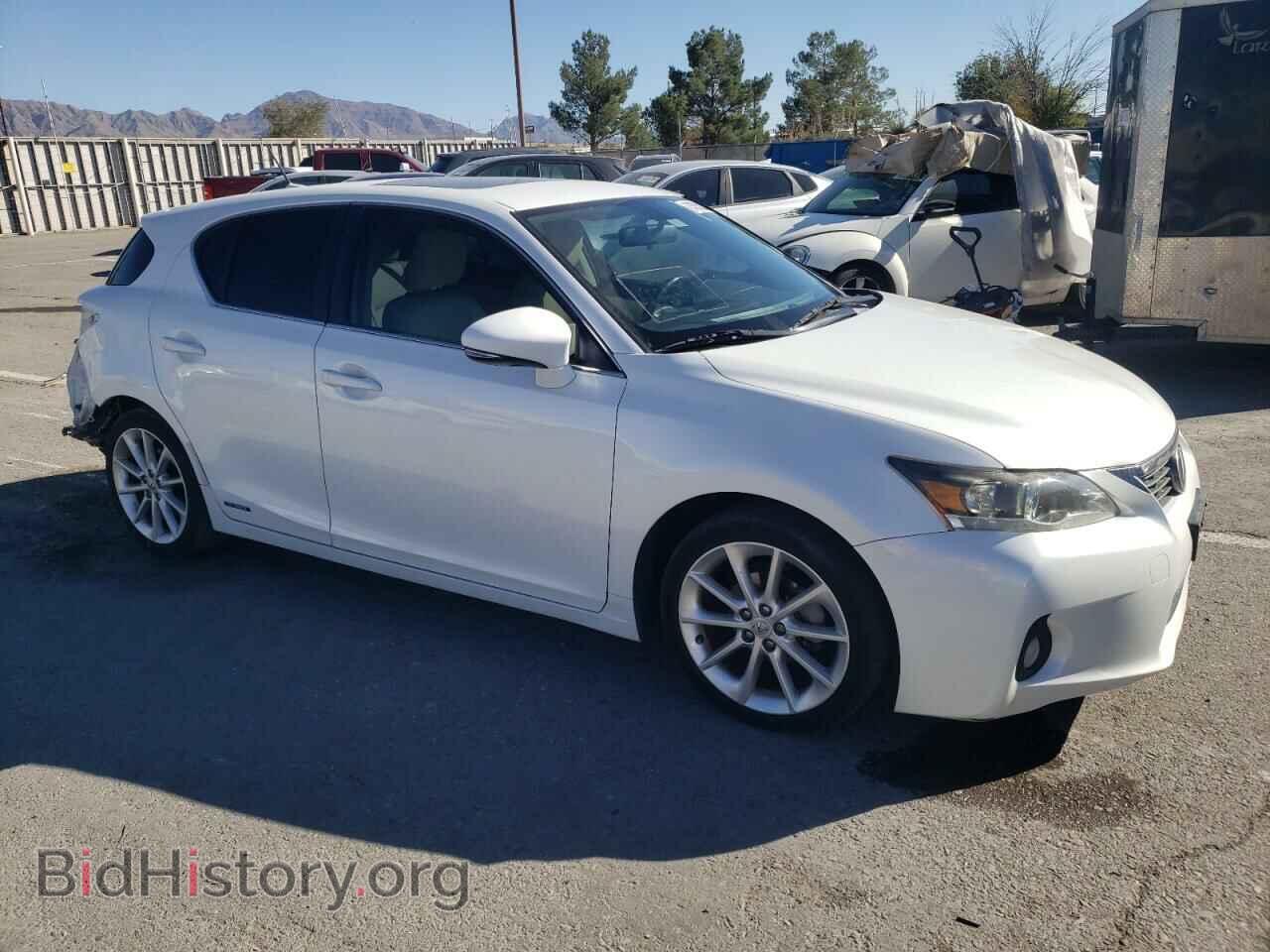 2012 LEXUS CT 200 - VIN: JTHKD5BH6C2086600 - Фото 4