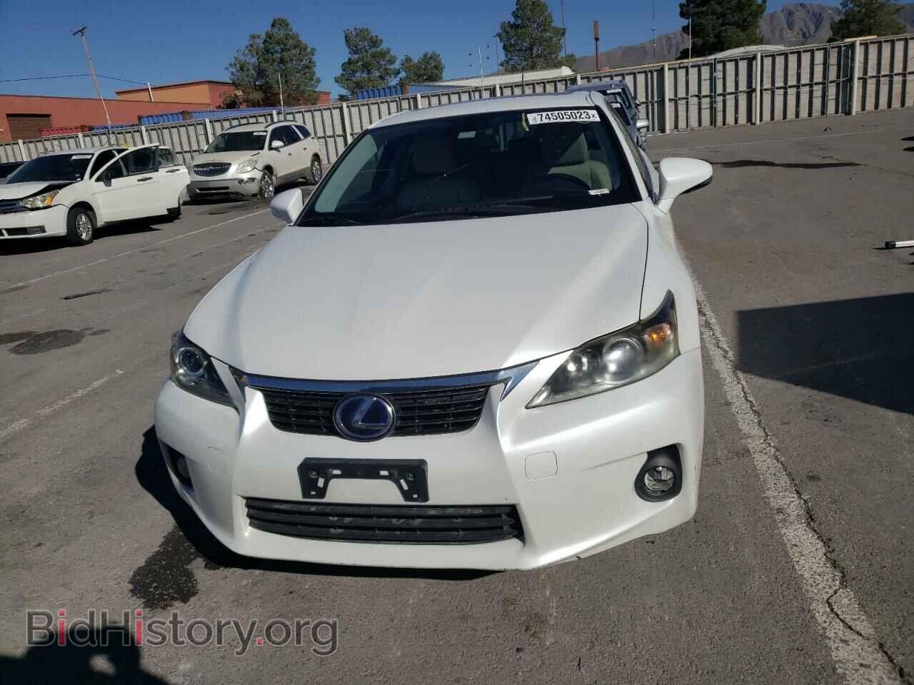 2012 LEXUS CT 200 - VIN: JTHKD5BH6C2086600 - Фото 5