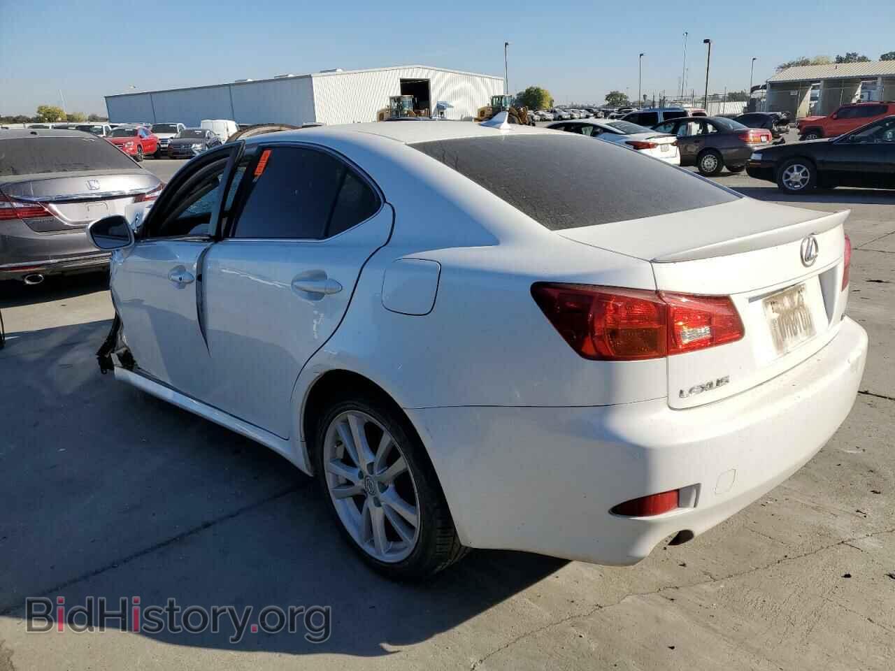 2007 LEXUS IS - VIN: JTHBE262272009696 - Фото 2