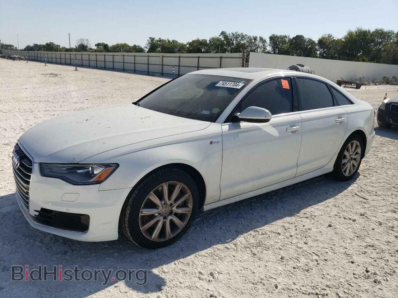 Фотография WAUFGAFC6GN061182 - AUDI A6 2016