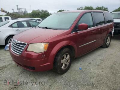 2010 Chrysler MINIVAN Touring Plus, red — VIN 2A4RR8DX4AR496182, Copart