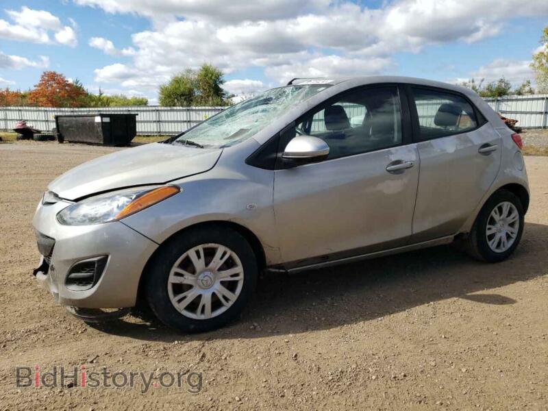 2011 Mazda 2 (VIN JM1DE1HY6B0109715) — фото 1 из 12, Copart, повреждение: передняя часть