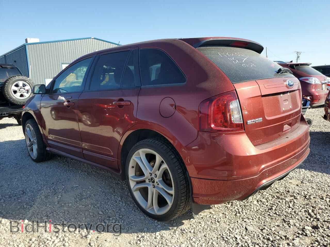2014 FORD EDGE - VIN: 2FMDK4AK9EBA92360 - Фото 2