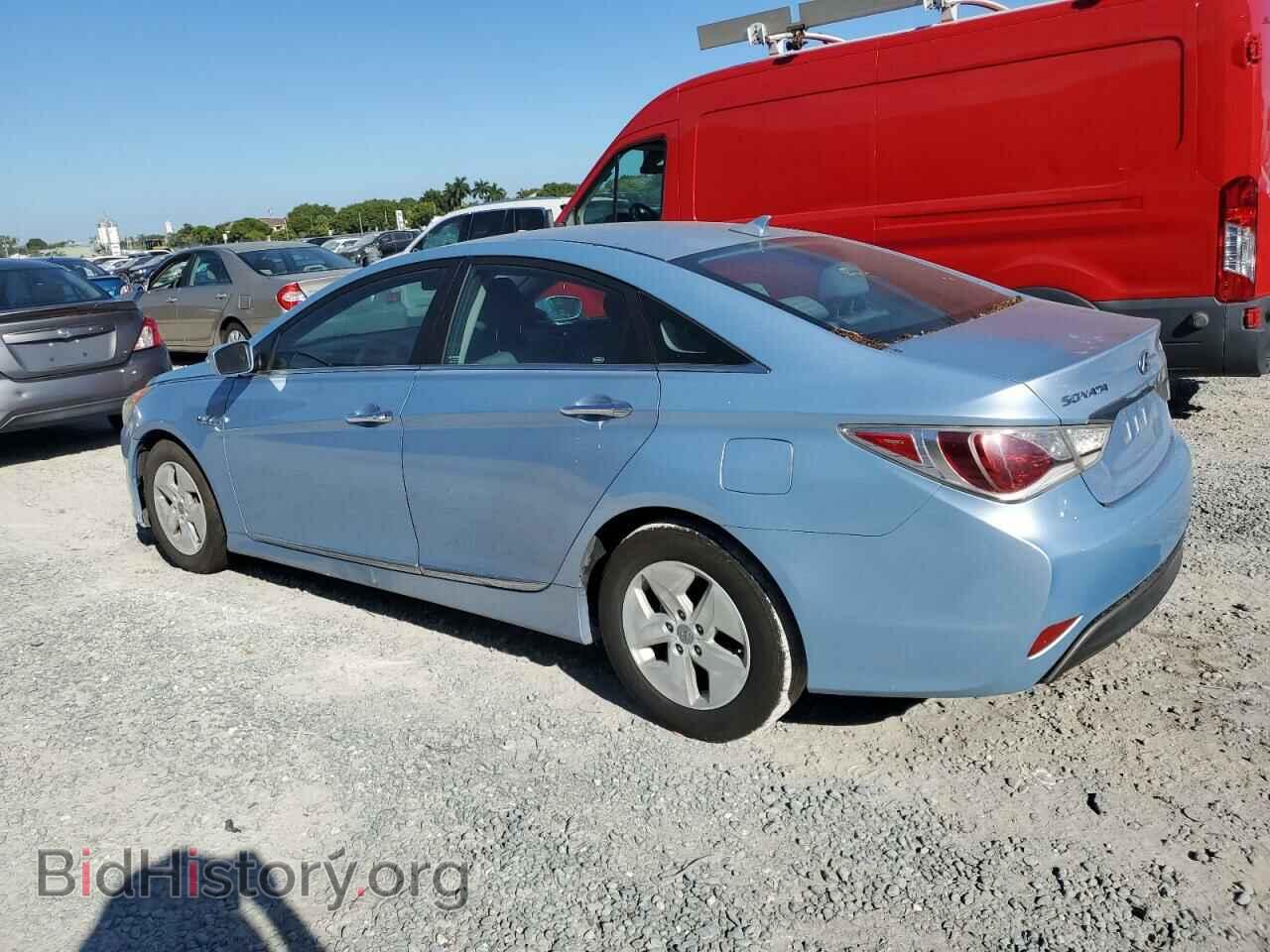 2011 HYUNDAI SONATA - VIN: KMHEC4A42BA004548 - Фото 2
