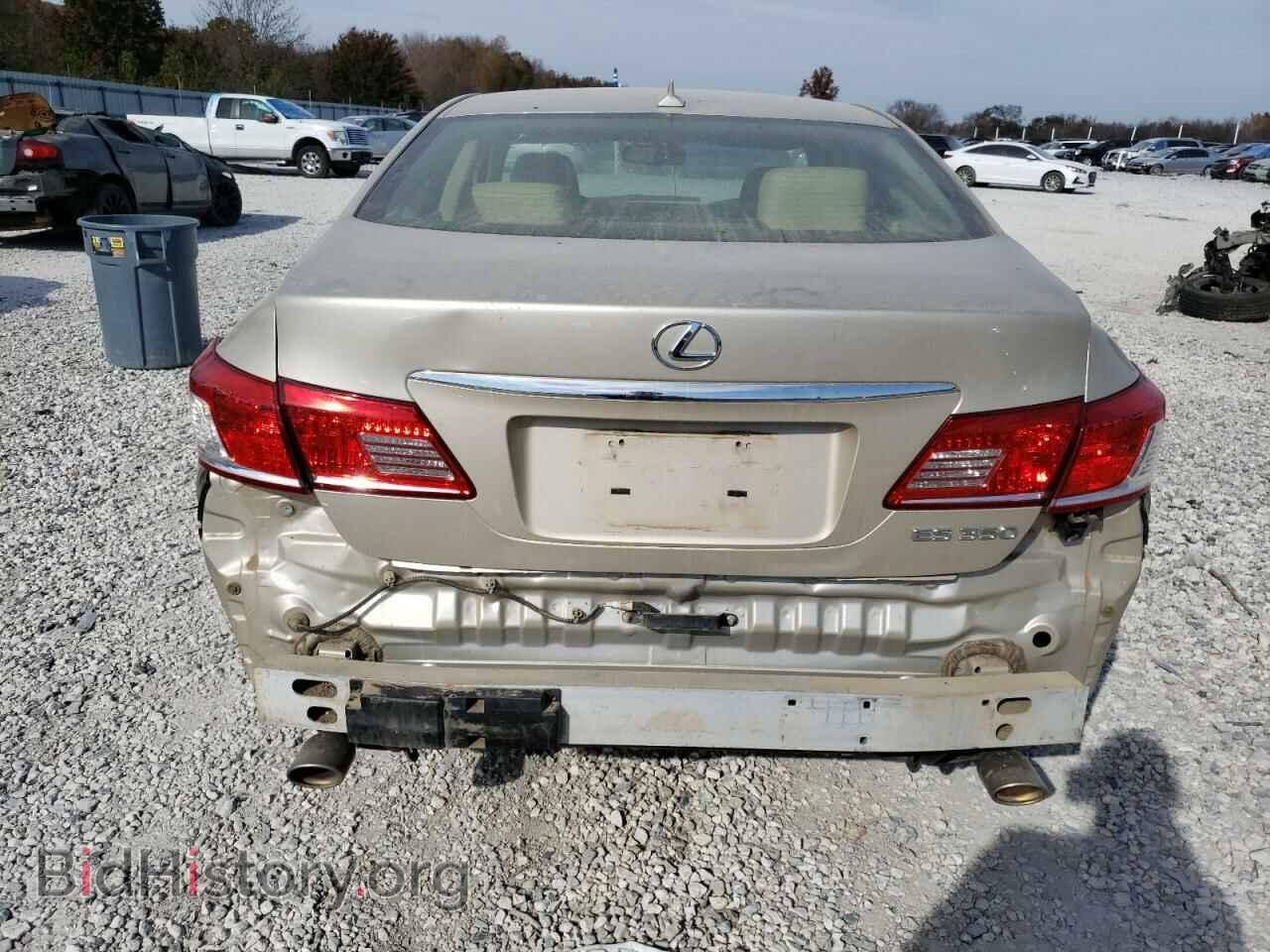 2012 LEXUS ES350 - VIN: JTHBK1EG3C2508548 - Фото 6