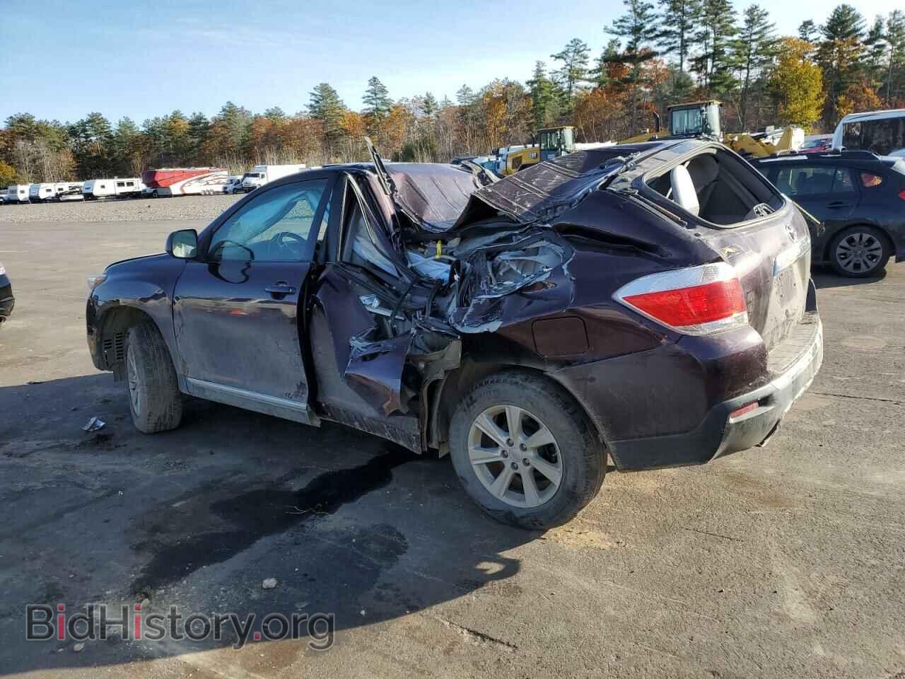 2012 TOYOTA HIGHLANDER - VIN: 5TDBK3EH8CS171096 - Фото 2