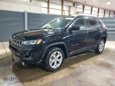 2024 Jeep COMPASS Latitude, черный — VIN 3C4NJDBN2RT118974, Copart