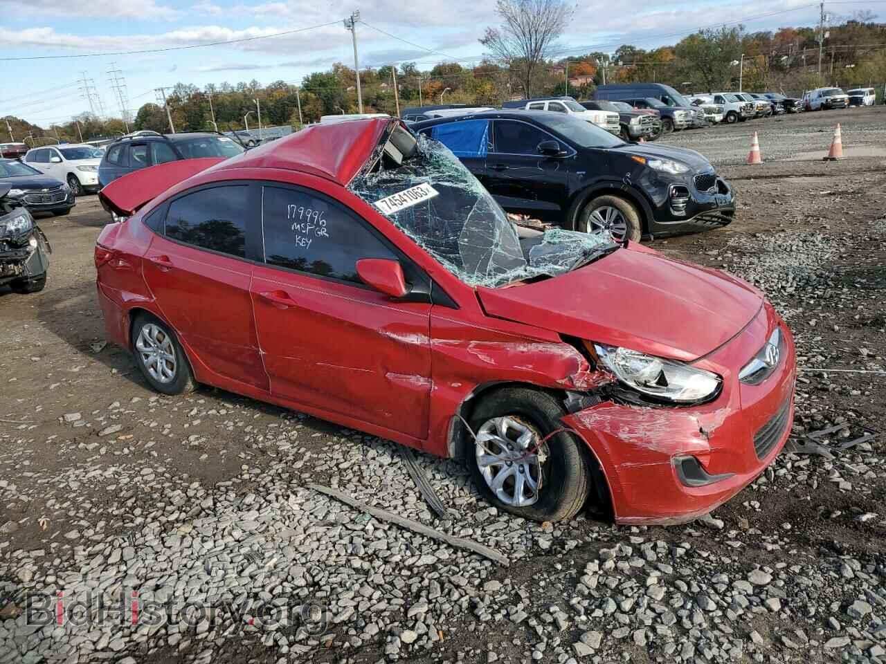 2014 HYUNDAI ACCENT - VIN: KMHCT4AE4EU742144 - Фото 4