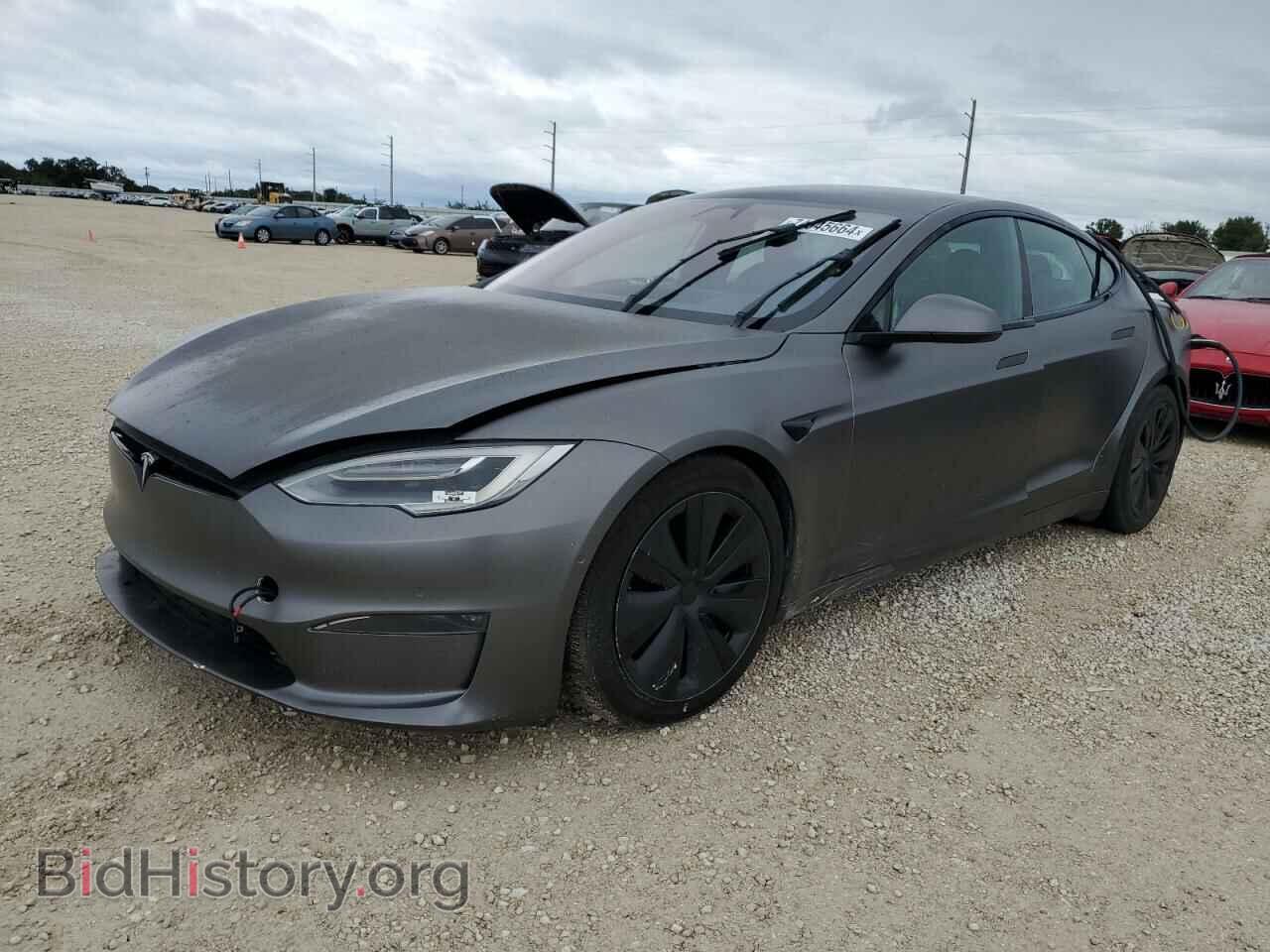 Photo 5YJSA1E52MF430586 - TESLA MODEL S 2021