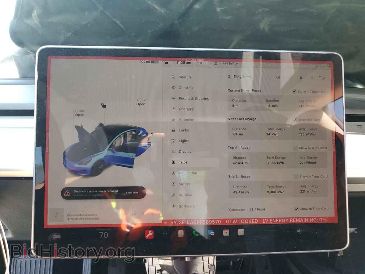 2023 TESLA MODEL 3 - VIN: 5YJ3E1EA0PF589570 - Фото 9