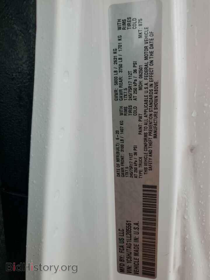 2020 JEEP GLADIATOR - VIN: 1C6HJTAG1LL205561 - Фото 13