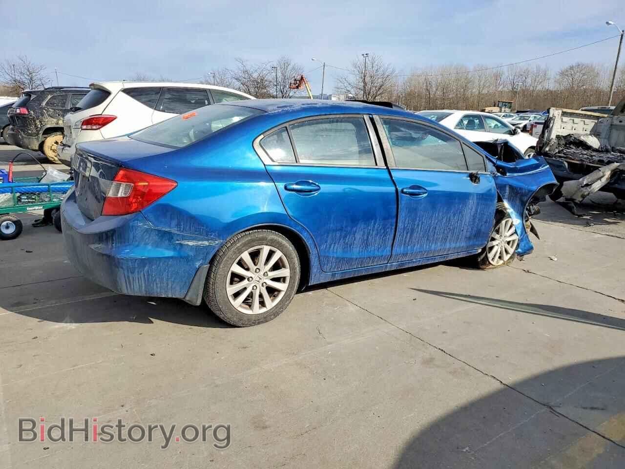 2012 HONDA CIVIC - VIN: 19XFB2F94CE043581 - Фото 3
