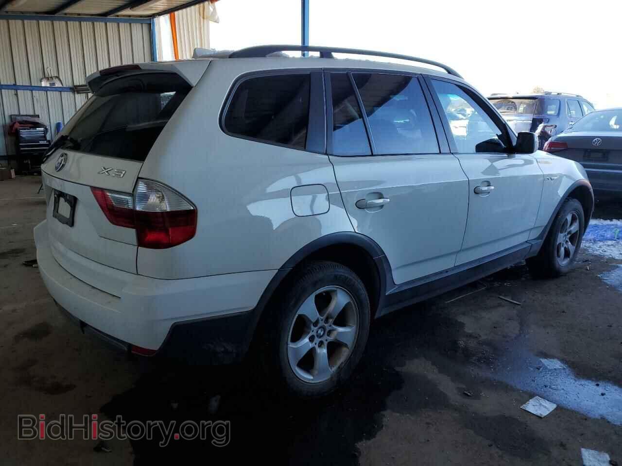 2007 BMW X3 - VIN: WBXPC93477WF16684 - Фото 3