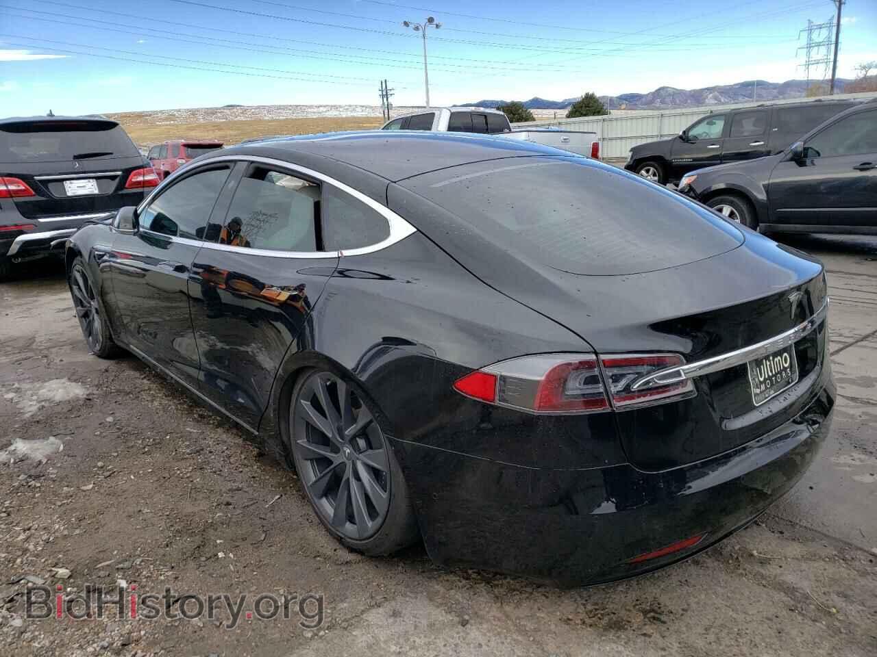 2020 TESLA MODEL S - VIN: 5YJSA1E28LF358507 - Фото 2