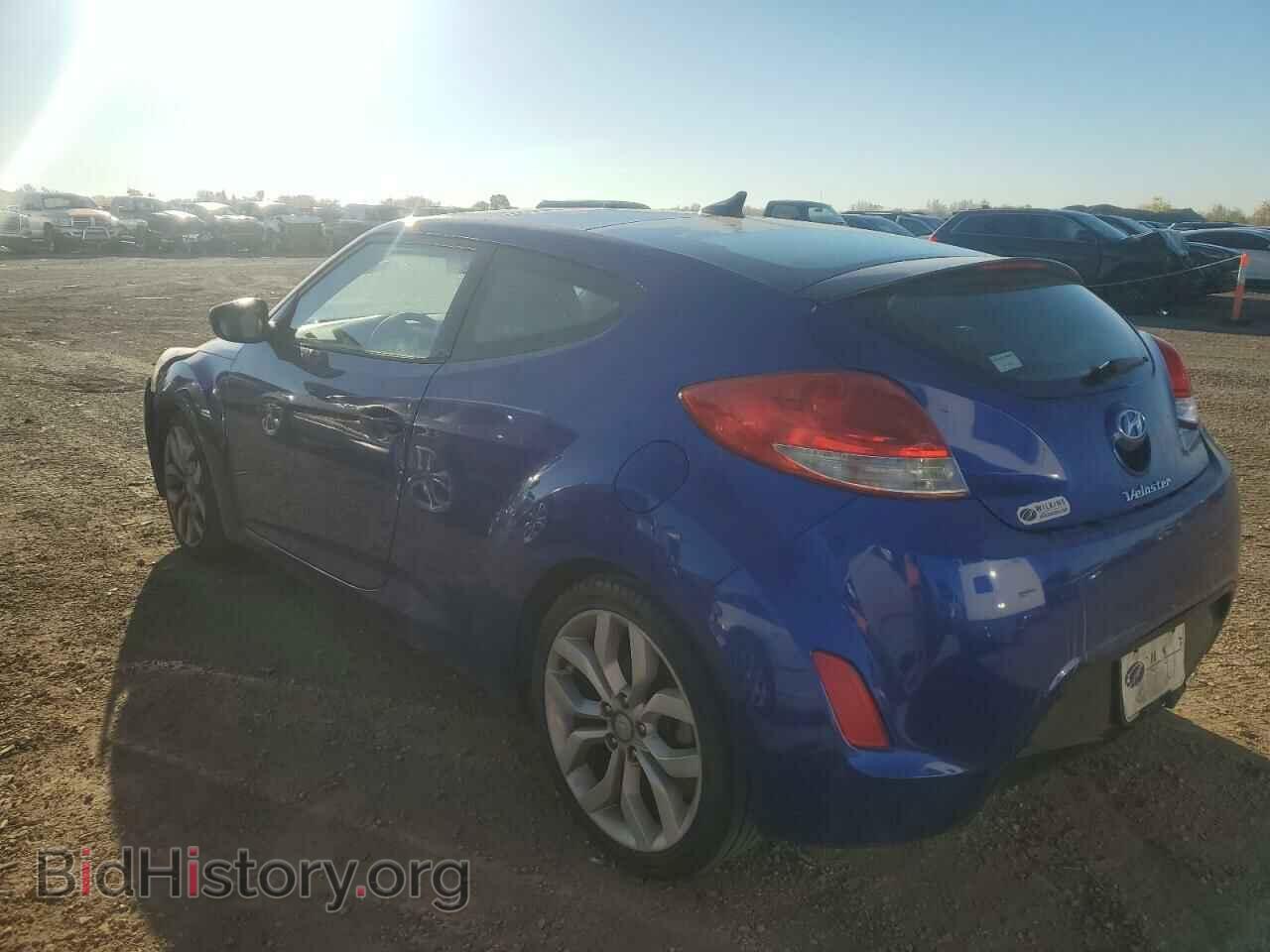 2012 HYUNDAI VELOSTER - VIN: KMHTC6AD1CU056109 - Фото 2