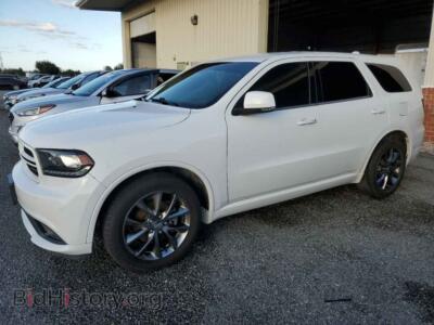 2017 Dodge DURANGO GT, белый — VIN 1C4RDHDG7HC869495, Copart