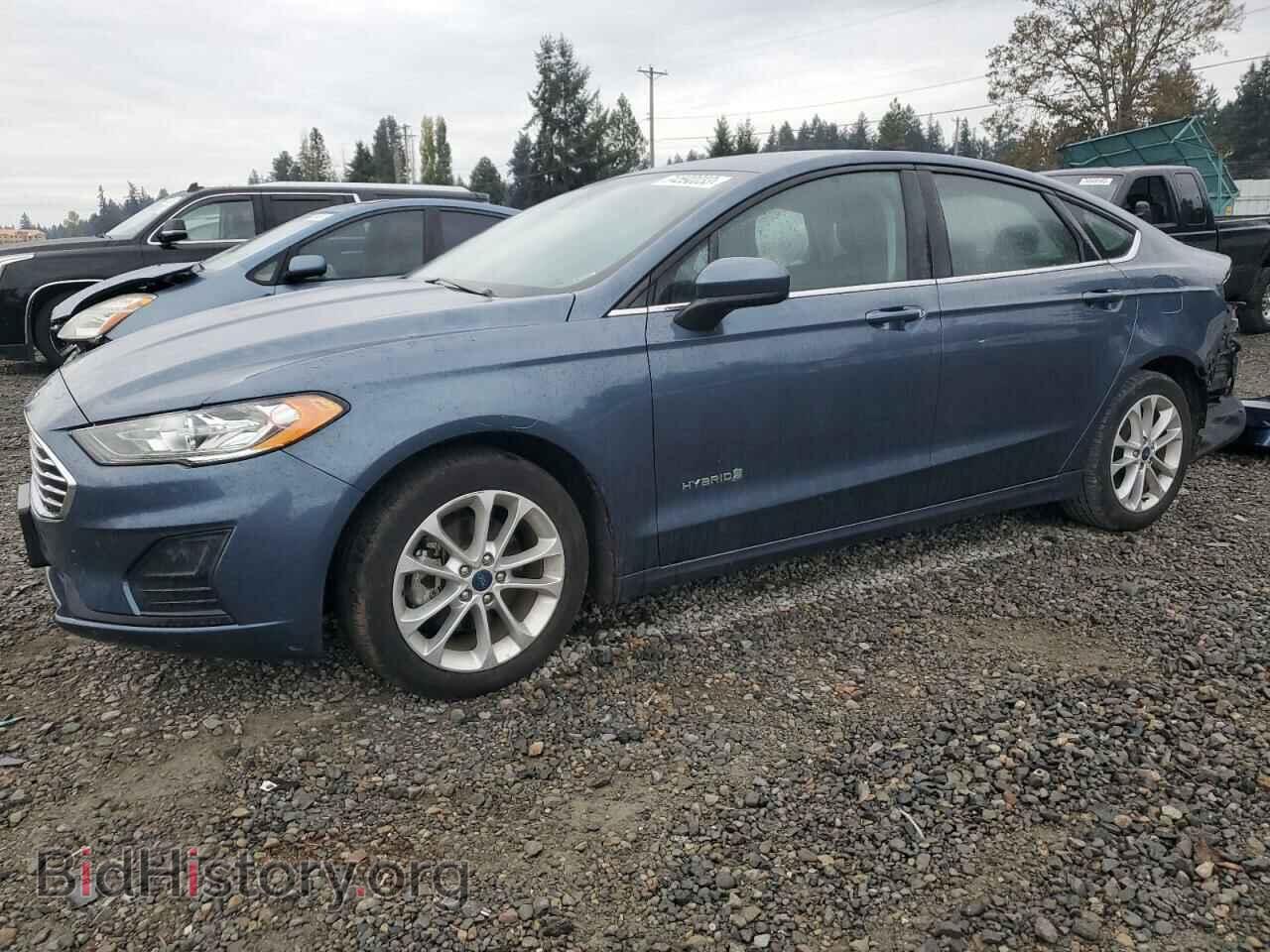 Фотография 3FA6P0LU8KR104653 - FORD FUSION 2019