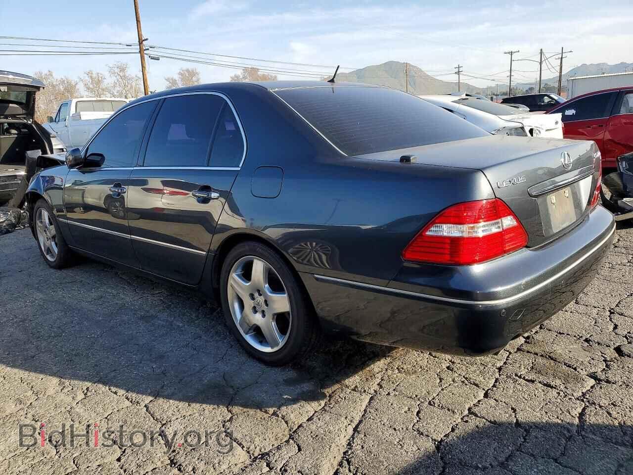 2005 LEXUS LS430 - VIN: JTHBN36FX55028386 - Фото 2